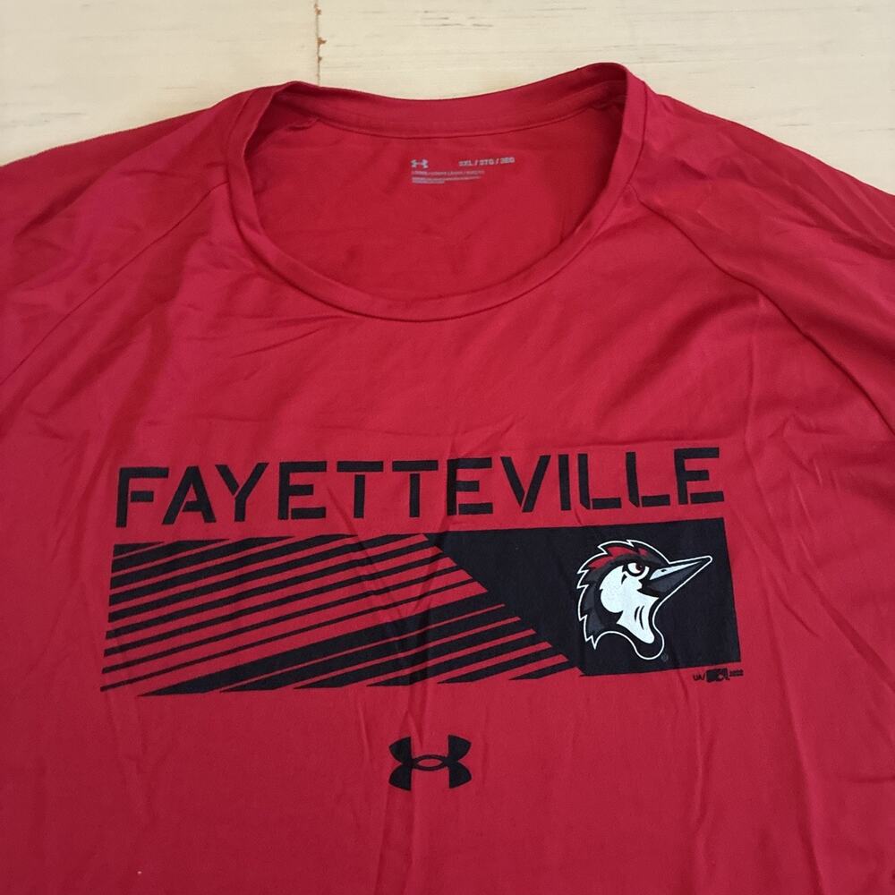 Under Armour Men's Size 3XL MiLB Fayetteville Woodpeckers Long Sleeve T-Shirt - Picture 6 of 11